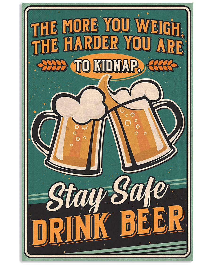 Drink Beer 11x17 Poster