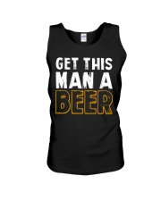 Get This Man A Beer Unisex Tank thumbnail