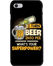 Turn Beer Into Pee Phone Case thumbnail