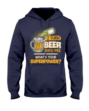 Turn Beer Into Pee Hooded Sweatshirt thumbnail