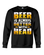 Better With Head Crewneck Sweatshirt thumbnail