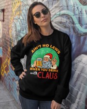 No Law Crewneck Sweatshirt lifestyle-unisex-sweatshirt-front-3