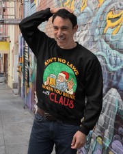 No Law Crewneck Sweatshirt lifestyle-unisex-sweatshirt-front-4