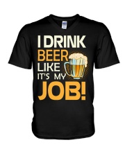 My Job V-Neck T-Shirt thumbnail