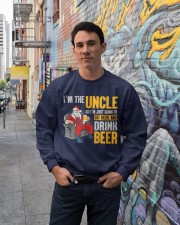 Drink Beer Crewneck Sweatshirt lifestyle-unisex-sweatshirt-front-2