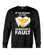 Husband's Fault Crewneck Sweatshirt thumbnail