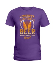 Longneck Ice Cold Beer Ladies T-Shirt thumbnail