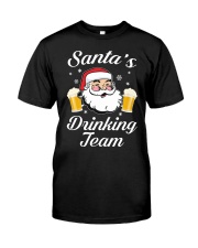 Santa Drinking Team Classic T-Shirt thumbnail