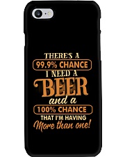 Having More Than One Beer Phone Case thumbnail