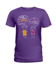 I'll Have A Beer Ladies T-Shirt thumbnail