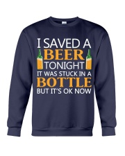 Saved A Beer Crewneck Sweatshirt thumbnail