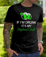 My Nephew Fault Classic T-Shirt lifestyle-mens-crewneck-front-7