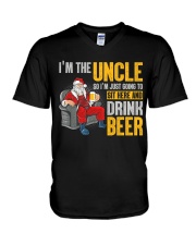 Drink beer V-Neck T-Shirt thumbnail