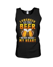 Longneck Ice Cold Beer Unisex Tank thumbnail