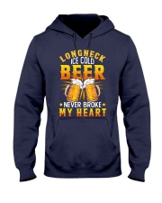 Longneck Ice Cold Beer Hooded Sweatshirt thumbnail