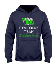 My Brother Fault Hooded Sweatshirt thumbnail