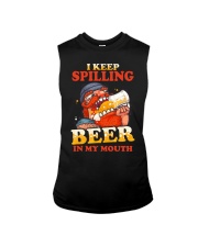 I Keep Spilling Beer In My Mouth Sleeveless Tee thumbnail