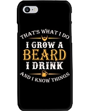 I Grow A Beard I Drink Phone Case thumbnail