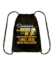 Deal With You Later Drawstring Bag thumbnail