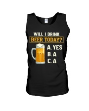 Drink Beer Today Unisex Tank thumbnail