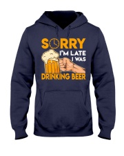 Sorry I'm Late Hooded Sweatshirt thumbnail