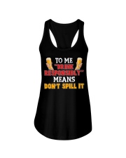 Responsibly Ladies Flowy Tank thumbnail