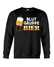 Blut Gruppe Bier Crewneck Sweatshirt thumbnail