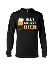 Blut Gruppe Bier Long Sleeve Tee thumbnail