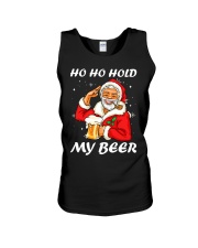 Ho Ho Hold My Beer Unisex Tank thumbnail