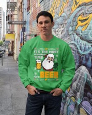 Wonderful Time For Beer Crewneck Sweatshirt lifestyle-unisex-sweatshirt-front-2