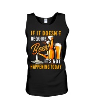 Require Beer Unisex Tank thumbnail