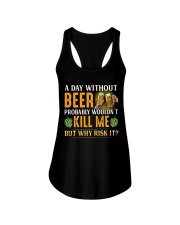 Without Beer Ladies Flowy Tank thumbnail