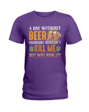 Without Beer Ladies T-Shirt thumbnail