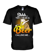 Shhh V-Neck T-Shirt thumbnail