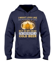 Drinking A Cold Beer Hooded Sweatshirt thumbnail