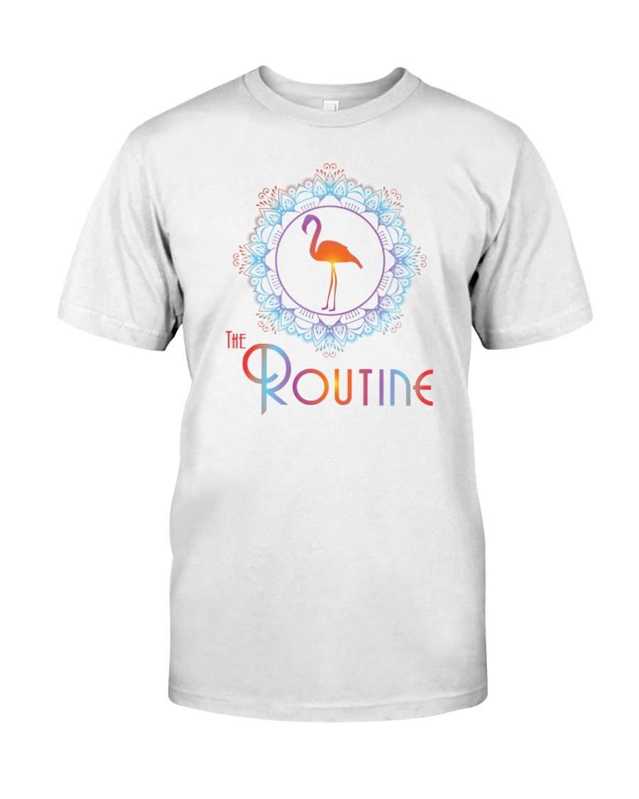 The Routine - Mandala Flamingo Collection Classic T-Shirt