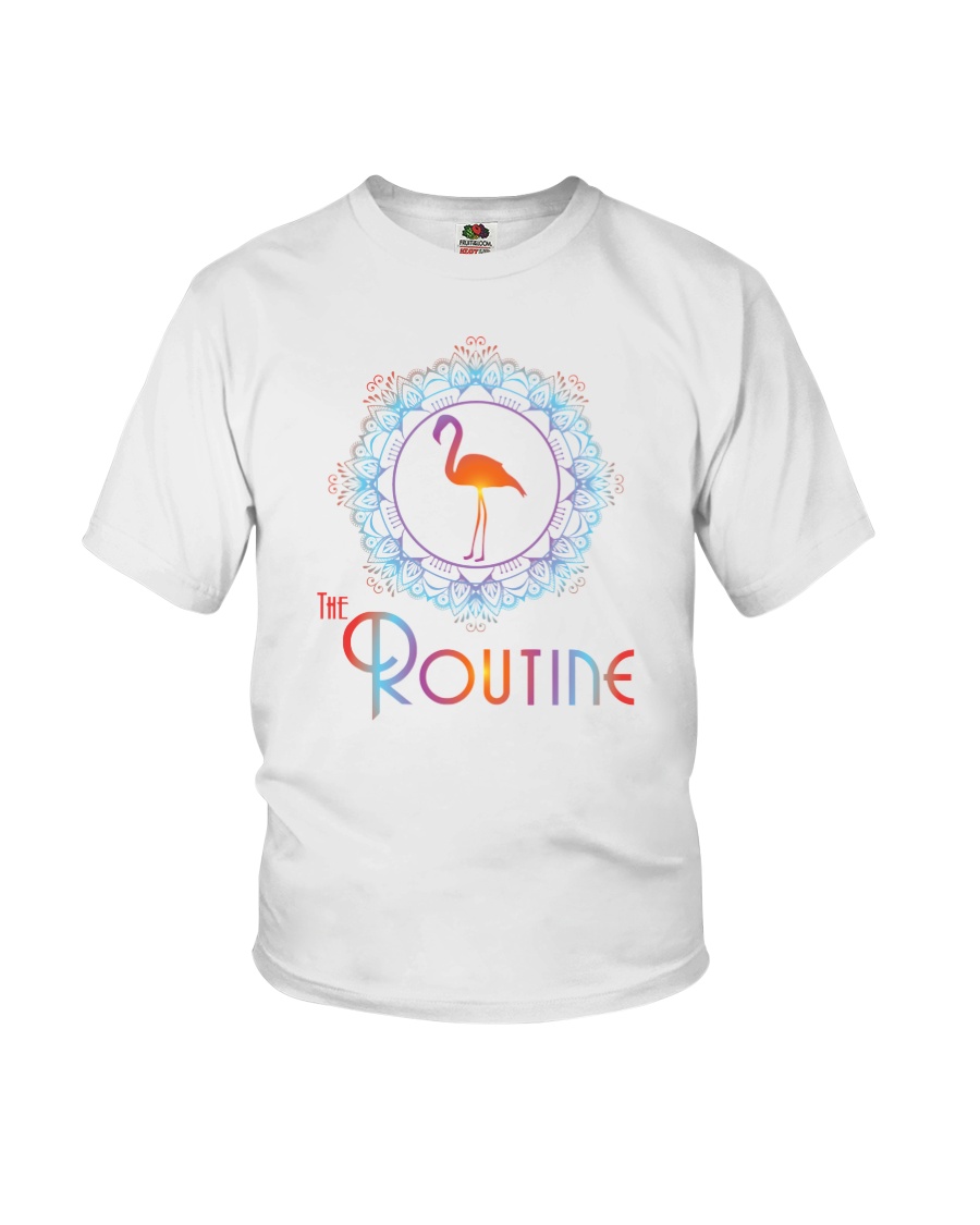 The Routine - Mandala Flamingo Collection Youth T-Shirt