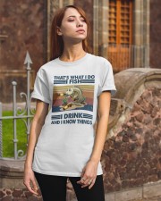 I Fish I Drink Classic T-Shirt apparel-classic-tshirt-lifestyle-06
