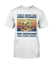 I Fish I Drink Premium Fit Mens Tee tile