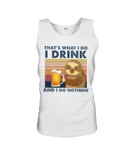 I Drink And I Do Nothing Unisex Tank tile