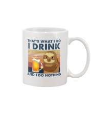 I Drink And I Do Nothing Mug tile