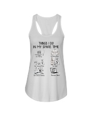 Things I Do In My Spare Time Ladies Flowy Tank tile