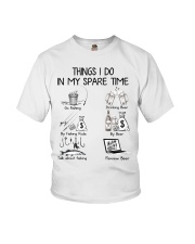 Things I Do In My Spare Time Youth T-Shirt tile