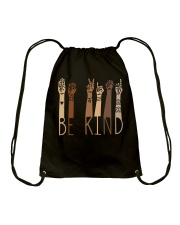Be Kind - Sign Language Drawstring Bag tile