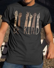 Be Kind - Sign Language Classic T-Shirt apparel-classic-tshirt-lifestyle-28