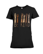Be Kind - Sign Language Premium Fit Ladies Tee tile