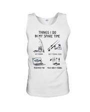Things I Do In My Spare Time Unisex Tank tile