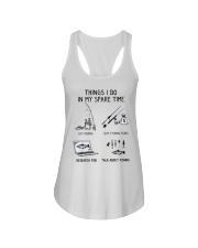 Things I Do In My Spare Time Ladies Flowy Tank tile