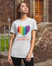 All For Love - Love For All Classic T-Shirt apparel-classic-tshirt-lifestyle-06