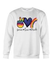 Peace - Love - Pride Crewneck Sweatshirt tile